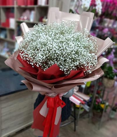 Букет цветов из: Гипсофила в Хиславичи