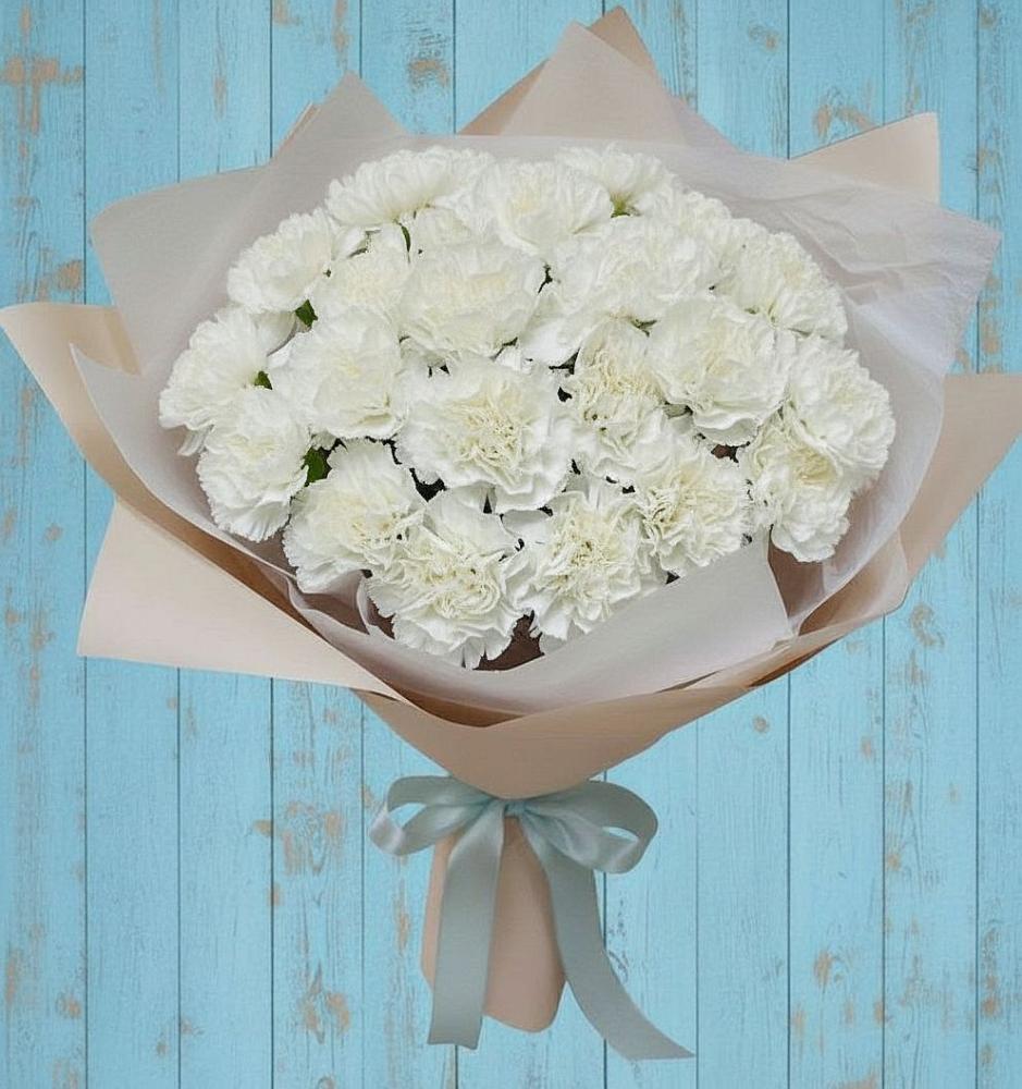 Букет цветов из: Гвоздики в Хиславичи