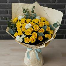 Букет цветов из:  Розы #REPLACE_PRED# Хиславичи