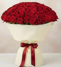 Букет 101 Красная роза Милано в Хиславичи