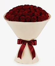 Букет 101 Бордовая роза Блэк Бакарра в Хиславичи