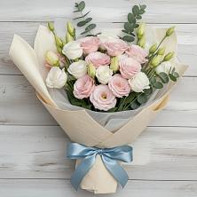 Букет цветов из:  Лизиантусы в Хиславичи