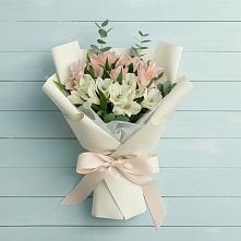 Букет цветов из:  Альстромерии #REPLACE_PRED# Хиславичи