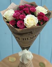 Букет цветов из:  Розы #REPLACE_PRED# Хиславичи