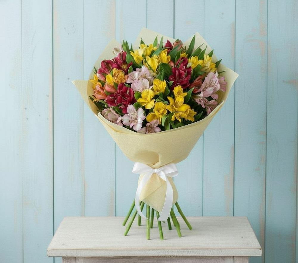 Букет цветов из: Альстромерии в Хиславичи