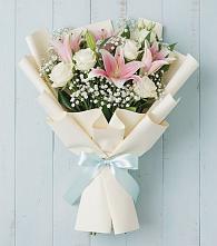 Букет цветов из:  Лилии в Хиславичи