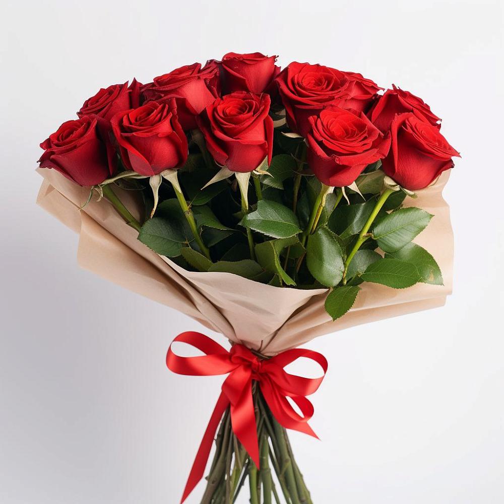 Букет 11 Красных роз Эдлесс Лав в Хиславичи